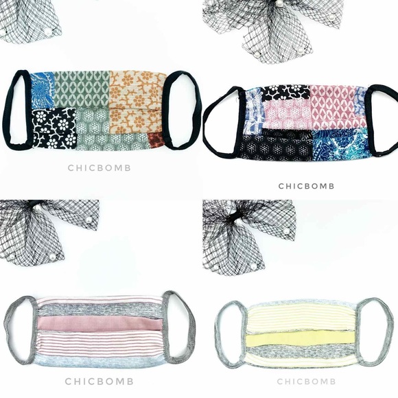 MADE IN USA NATURAL FLORAL FACE MASK - Picture 2 of 5